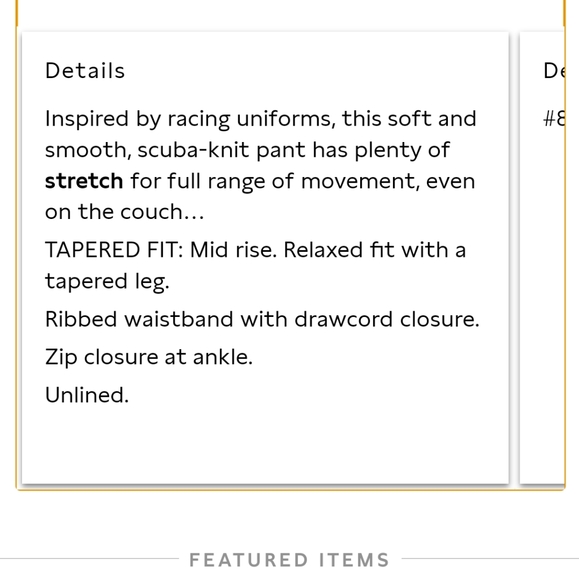 Gorgeous Black and Red Sweatsuit - Picture 4 of 4